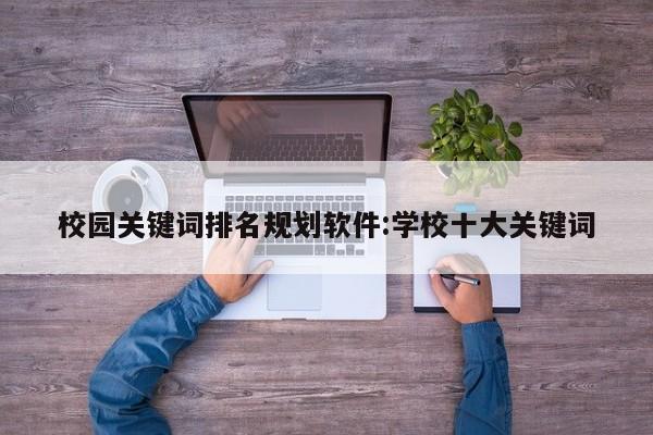 校园关键词排名规划软件:学校十大关键词